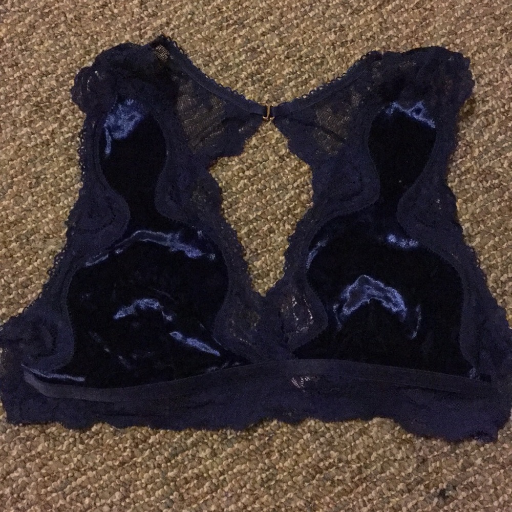 Victoria's Secret velvet bralette